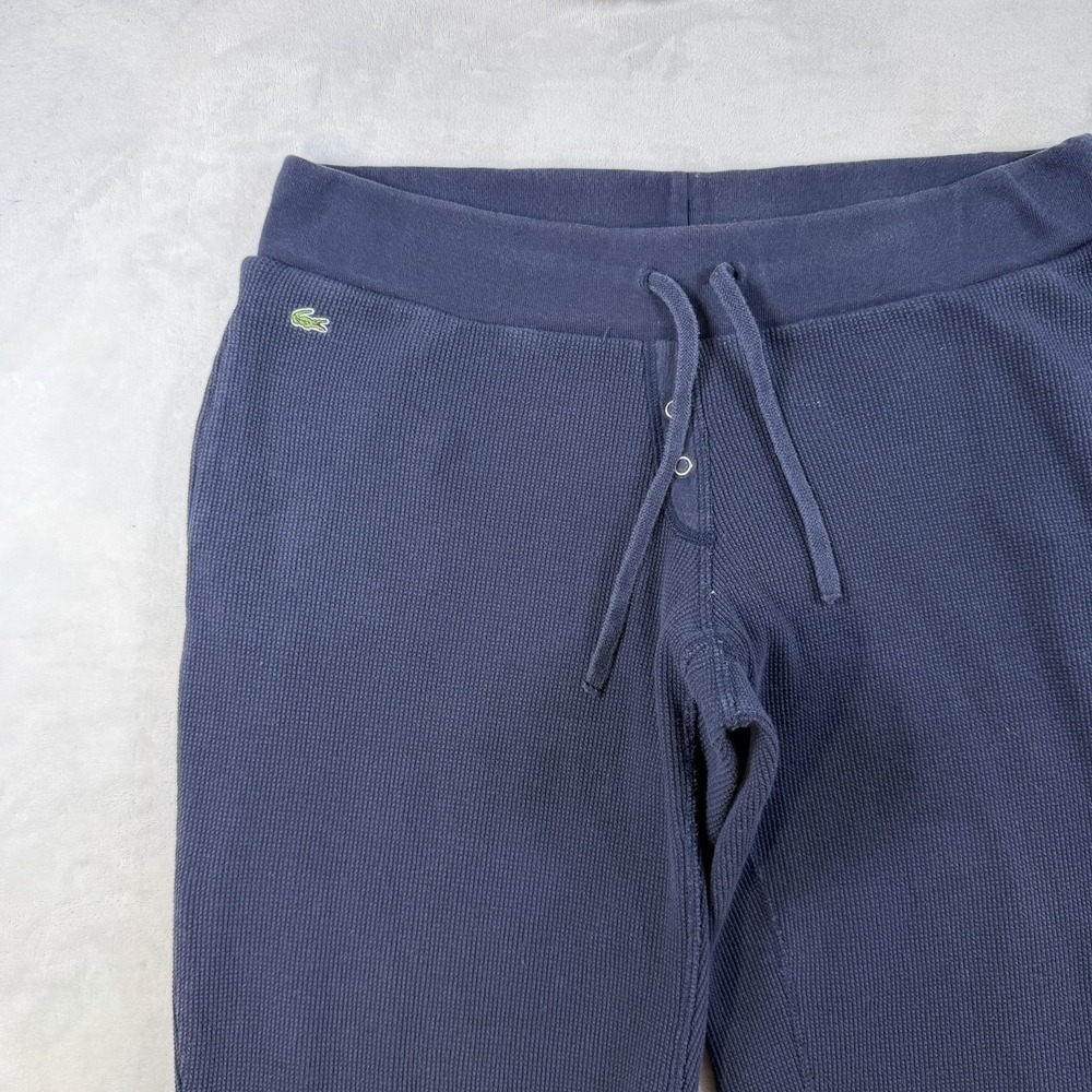 Lacoste Waffle Knit Lounge Pants Men Size L